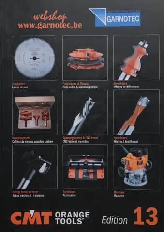 CMT catalogus Garnotec editie 13 met snijgereedschap