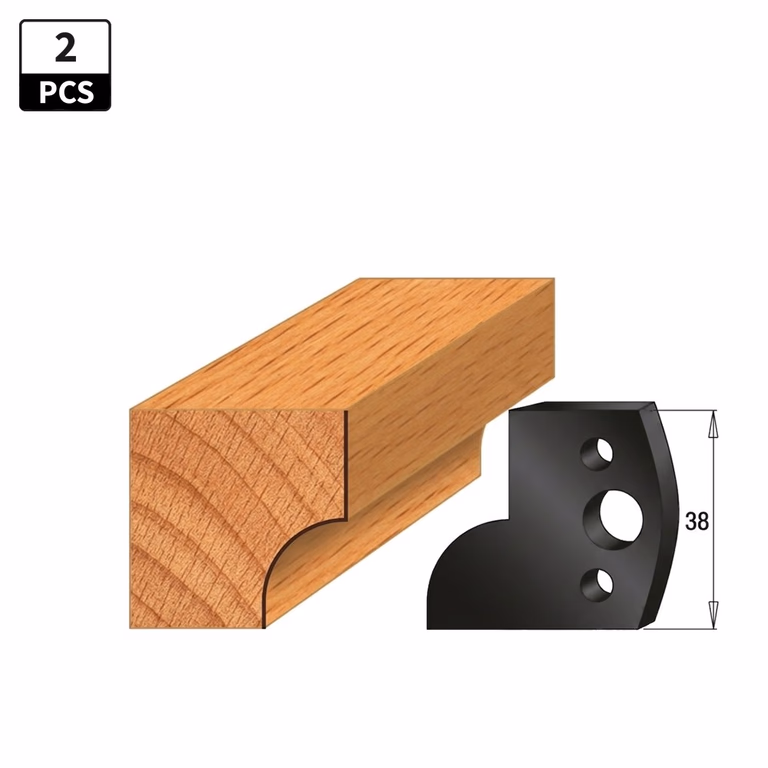 Begrenzer voor profielfreeskop I=38mm profiel 57