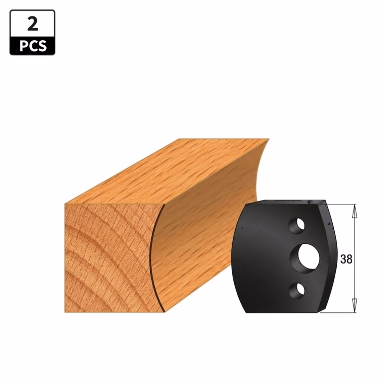Begrenzer voor profielfreeskop I=38mm profiel 87