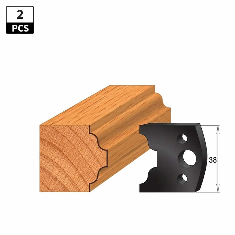 Begrenzer voor profielfreeskop I=38mm profiel 25