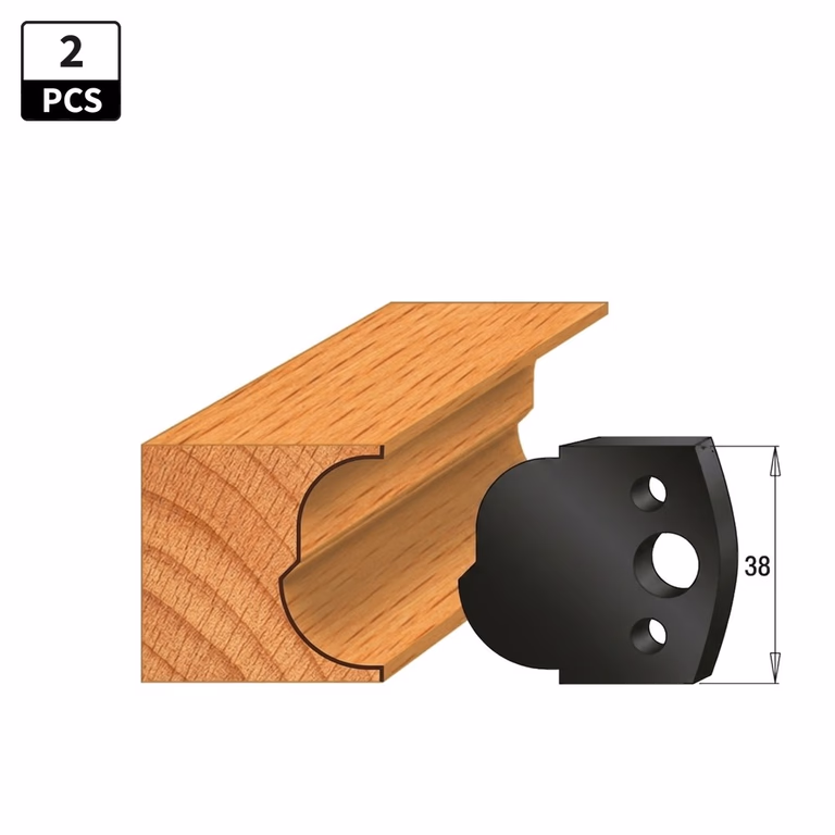 Begrenzer voor profielfreeskop I=38mm profiel 115