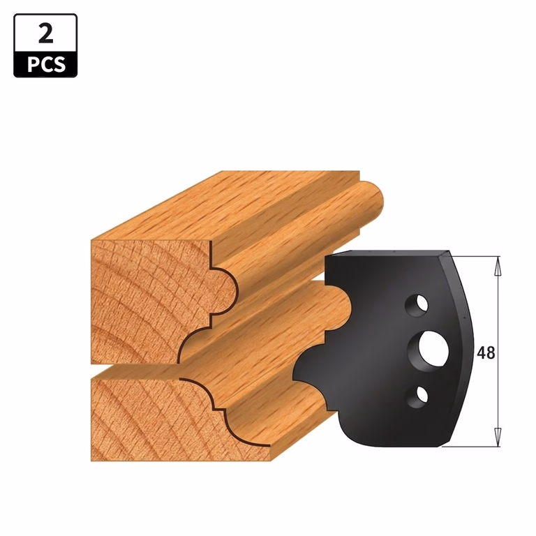 Begrenzer voor profielfreeskop I=48mm profiel 520