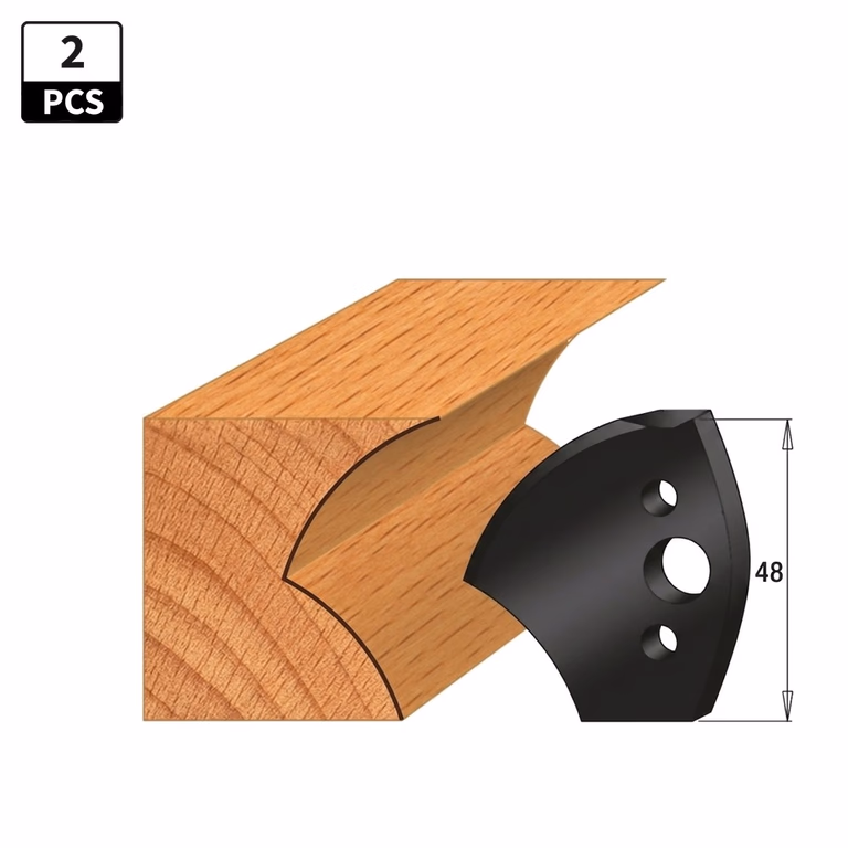 Begrenzer voor profielfreeskop I=48mm profiel 550