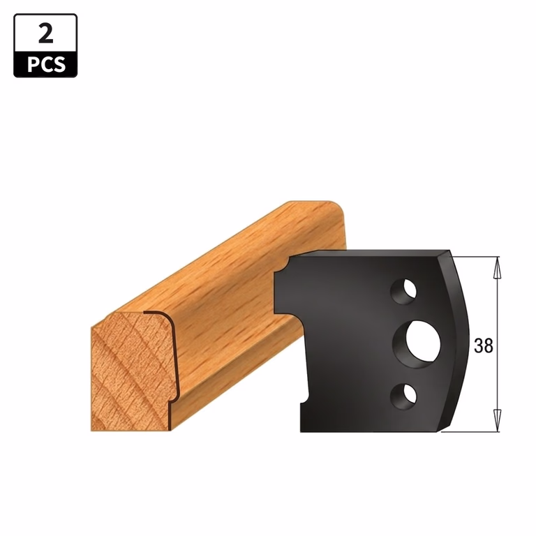 Begrenzer voor profielfreeskop I=38mm profiel 130