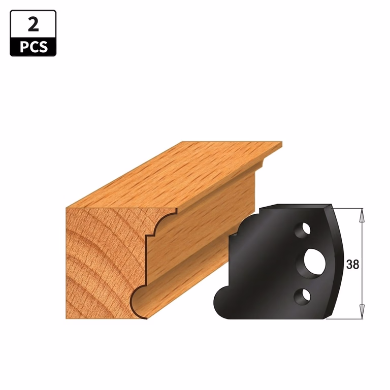 Begrenzer voor profielfreeskop I=38mm profiel 53