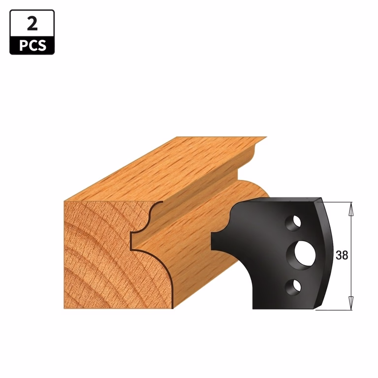 Begrenzer voor profielfreeskop I=38mm profiel 11