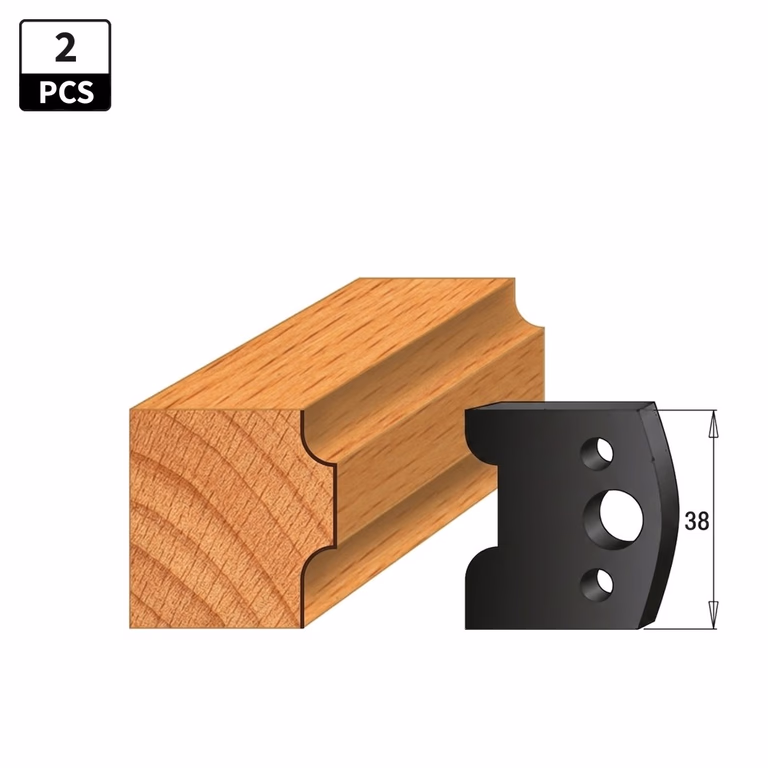 Begrenzer voor profielfreeskop I=38mm profiel 63