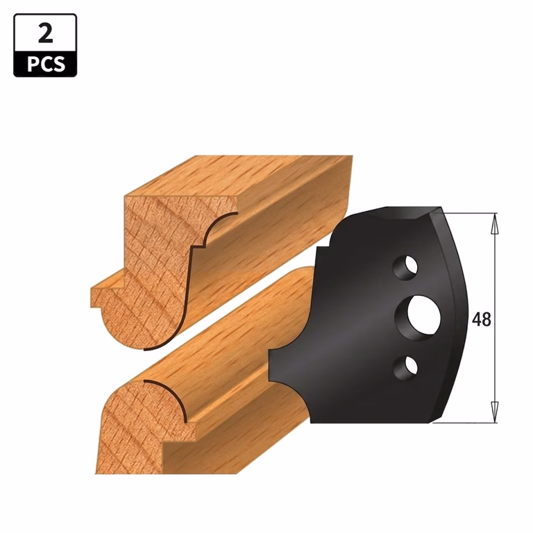 Begrenzer voor profielfreeskop I=48mm profiel 557