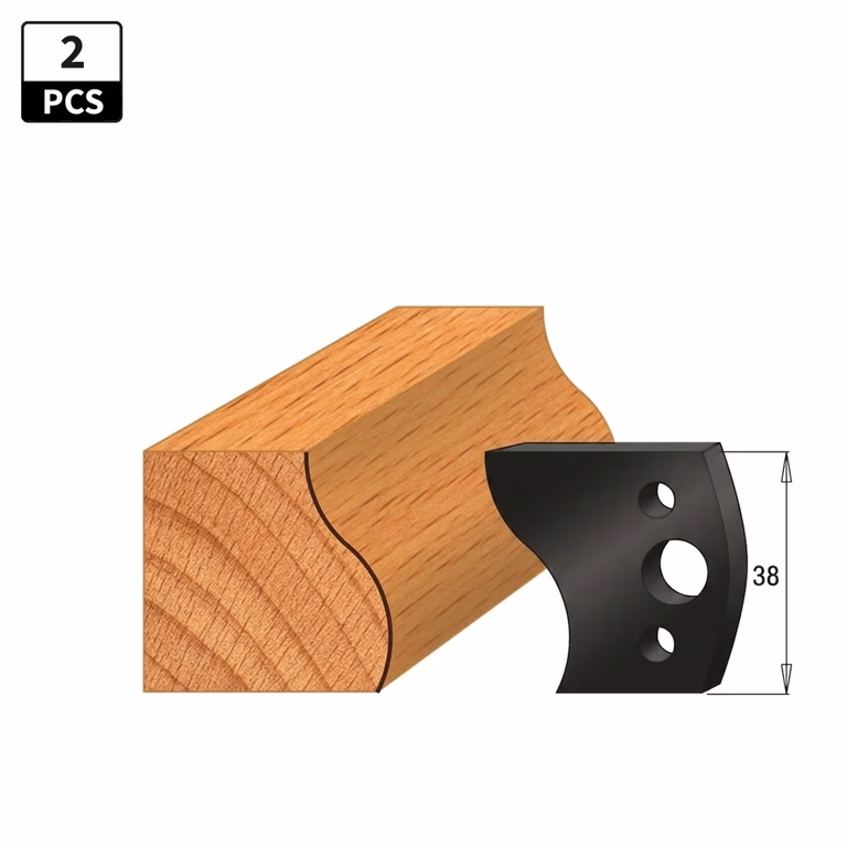 Begrenzer voor profielfreeskop I=38mm profiel 9