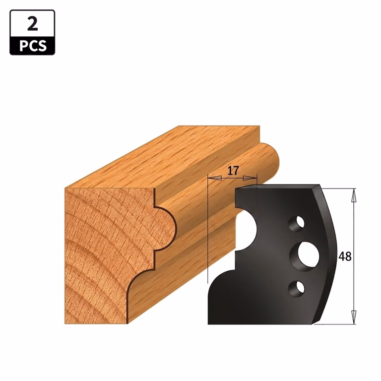 Begrenzer voor profielfreeskop I=48mm profiel 551