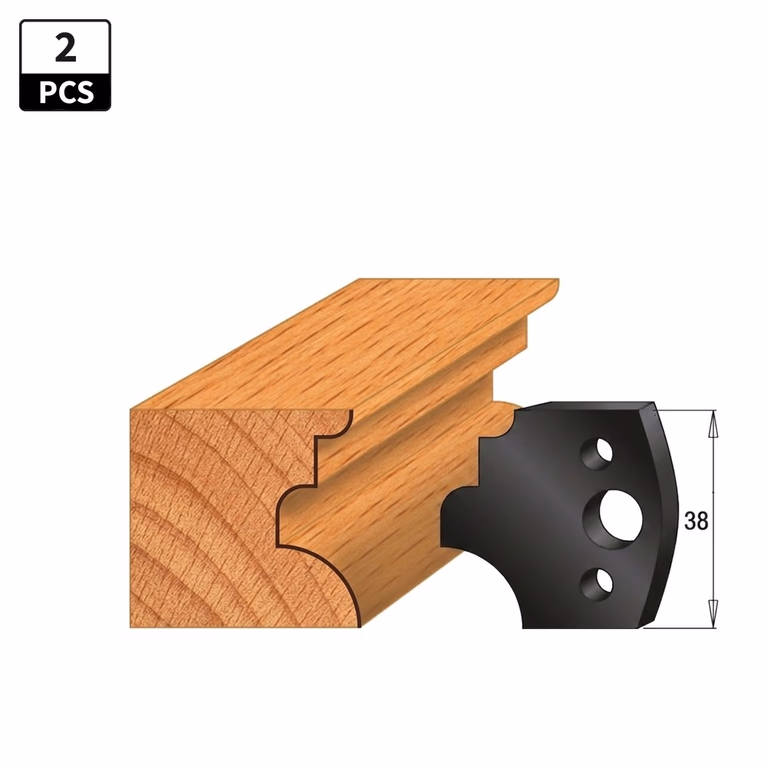 Begrenzer voor profielfreeskop I=38mm profiel 129