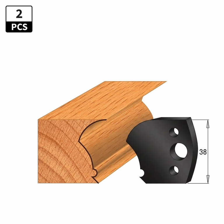 Begrenzer voor profielfreeskop I=38mm profiel 123
