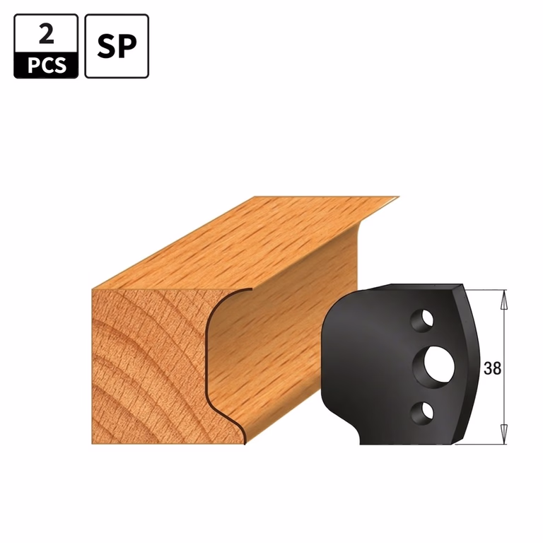 Begrenzer voor profielfreeskop I=38mm profiel 48