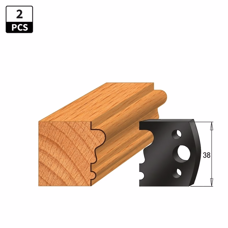 Begrenzer voor profielfreeskop I=38mm profiel 33