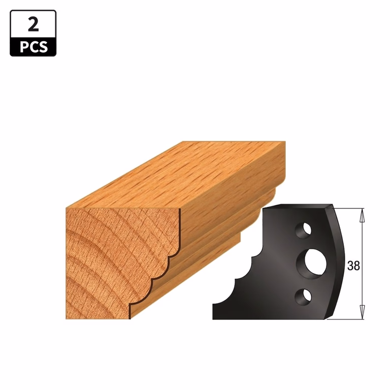 Begrenzer voor profielfreeskop I=38mm profiel 132