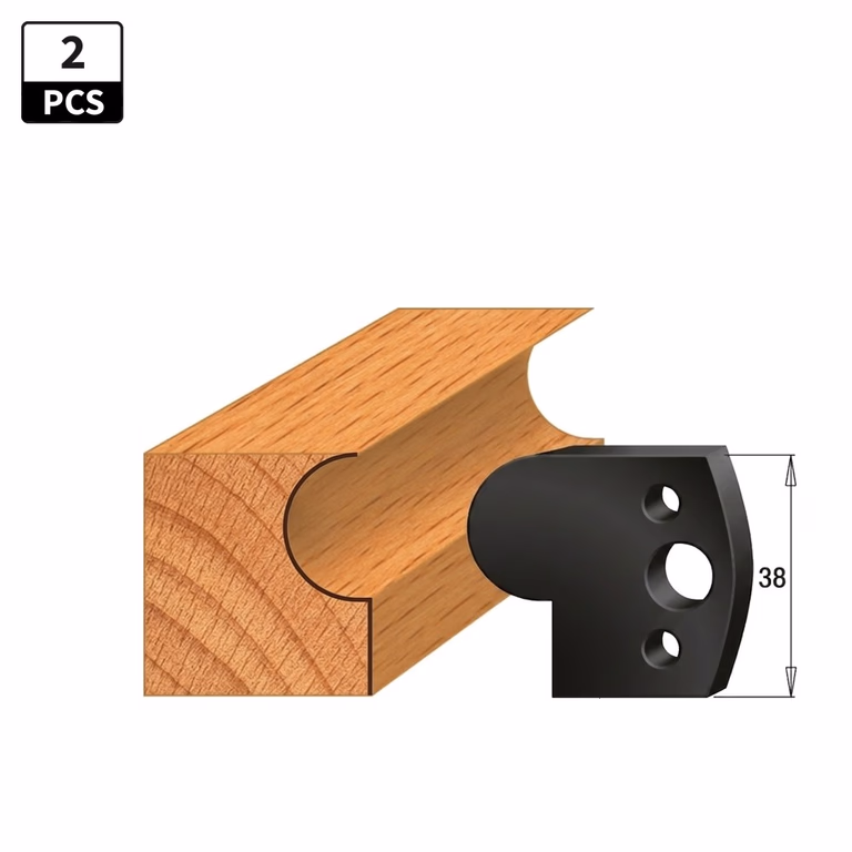 Begrenzer voor profielfreeskop I=38mm profiel 58
