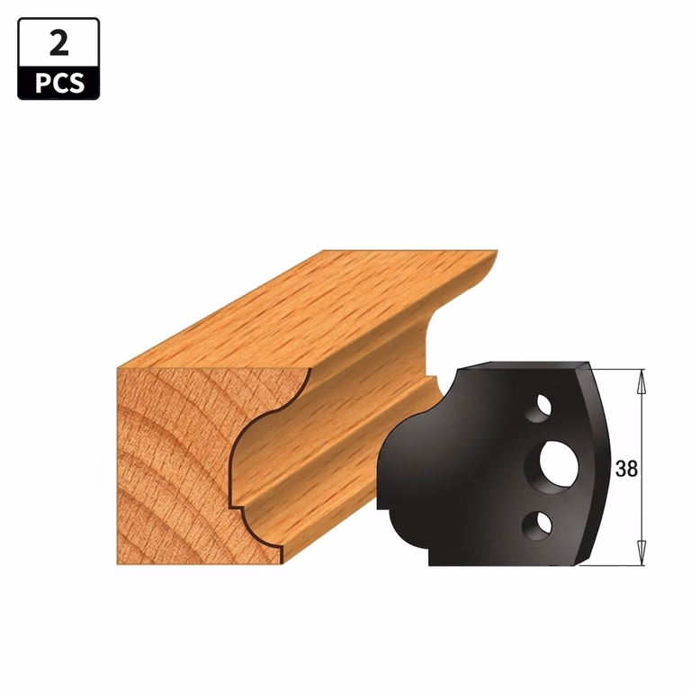 Begrenzer voor profielfreeskop I=38mm profiel 61
