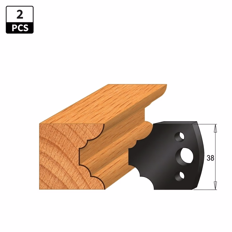 Begrenzer voor profielfreeskop I=38mm profiel 22