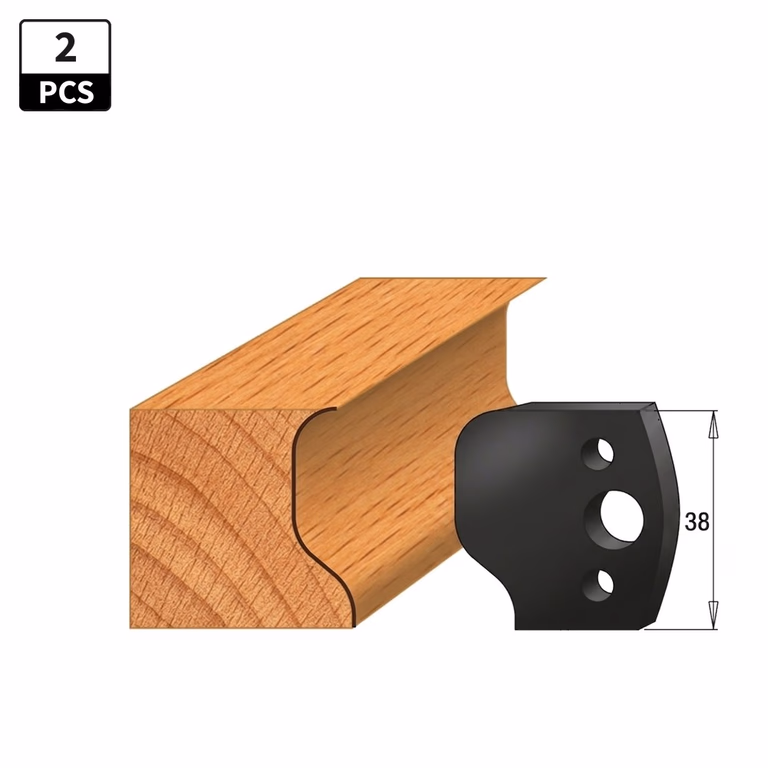 Begrenzer voor profielfreeskop I=38mm profiel 49