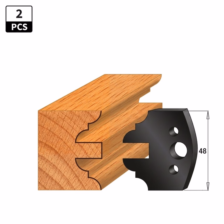 Begrenzer voor profielfreeskop I=48mm profiel 523
