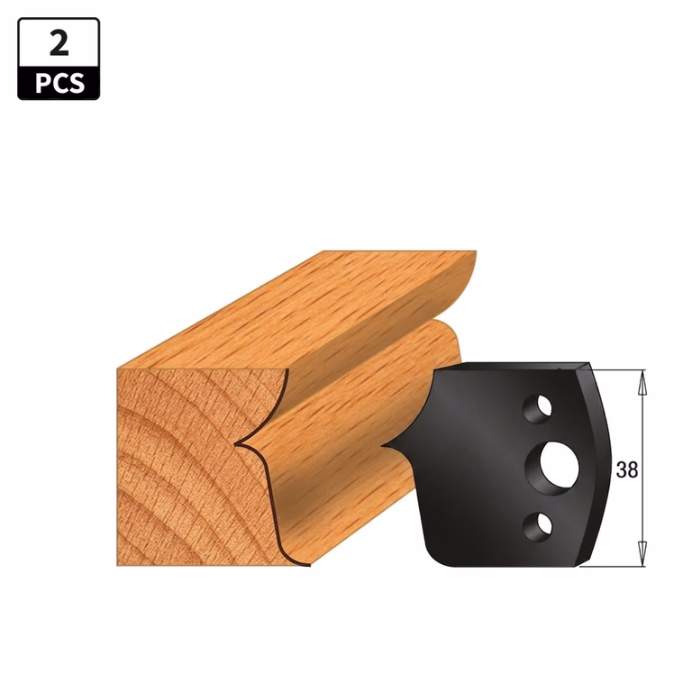 Begrenzer voor profielfreeskop I=38mm profiel 46