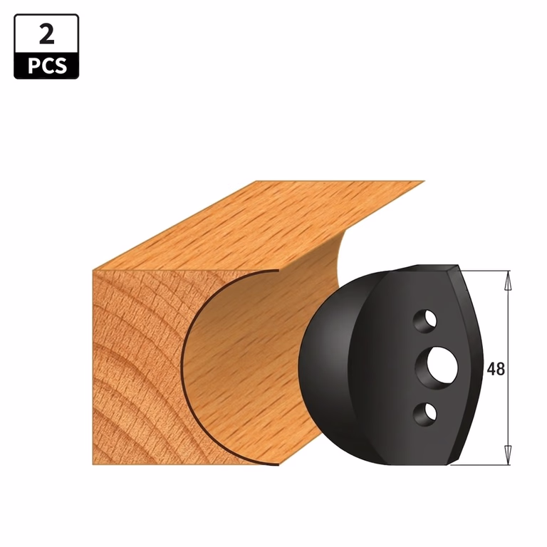 Begrenzer voor profielfreeskop I=48mm profiel 543