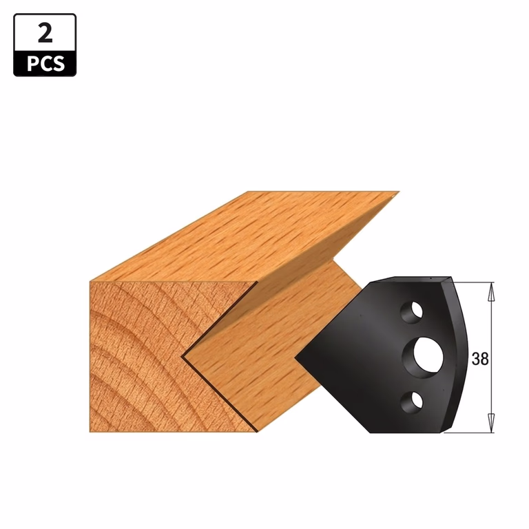 Begrenzer voor profielfreeskop I=38mm profiel 127