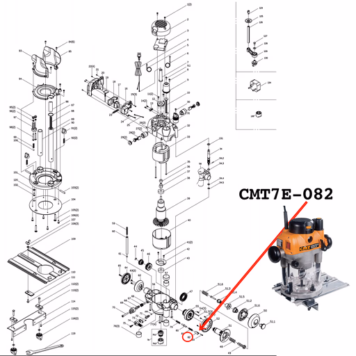 82_BUTTON, SHAFT LOCK