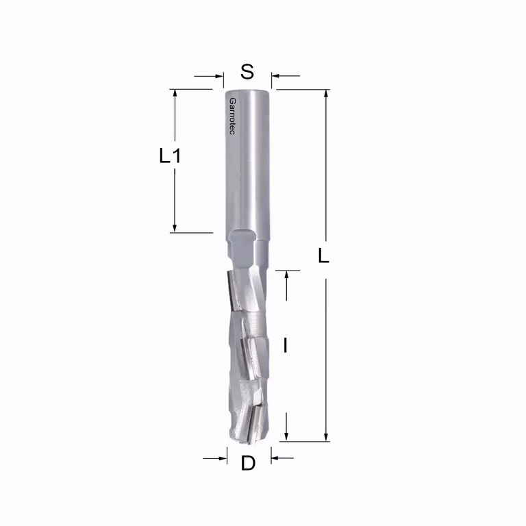 Fraise diamantée PCD Z1+1