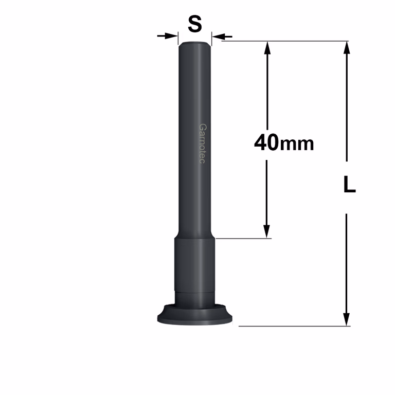 Arbre porte-fraise sans roulement 824.061.00