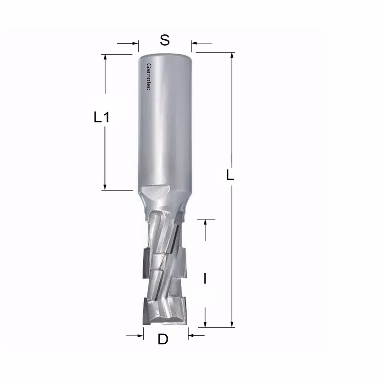 Fraise diamantée PCD Z2+2 Nesting