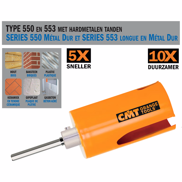 Scies cloches à usages multiples D=133mm 553.133