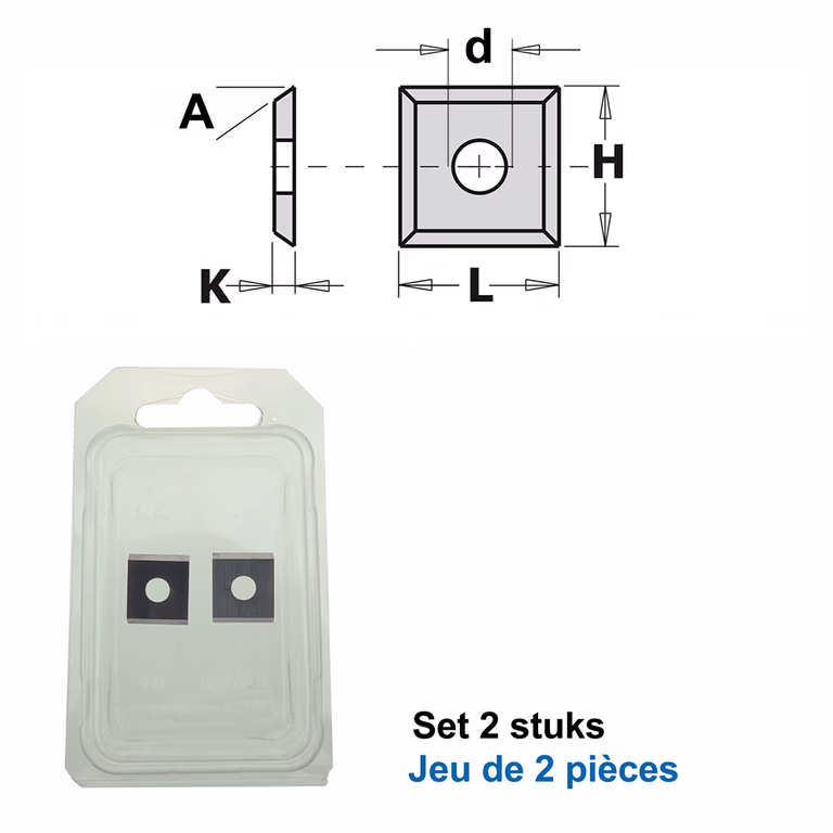 HWM couteaux (par 2 pc.)