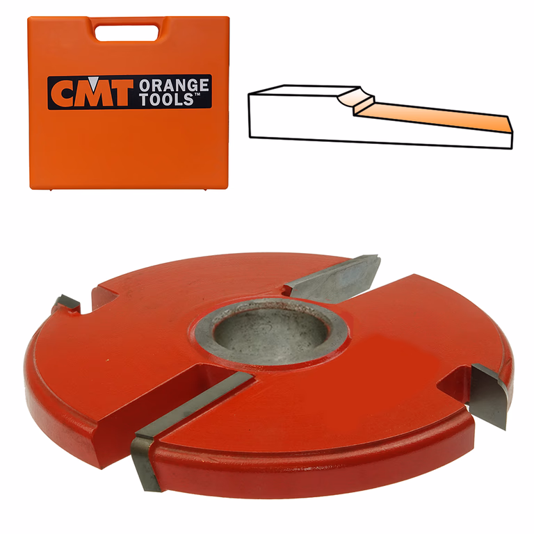 Porte-outils plate-bande D=220mm B=50mm Hd=75mm · TE601.09.DX.50.Z2+2