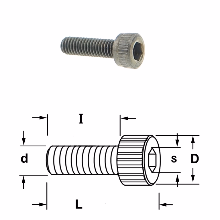 Boulon à tête hexagonale à tête ronde 990.059.00