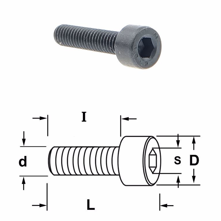 Boulon à tête hexagonale à tête ronde