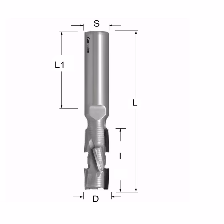 Fraise diamantée PCD Z2+2 Nesting PRO