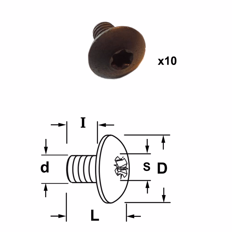 Torx vis