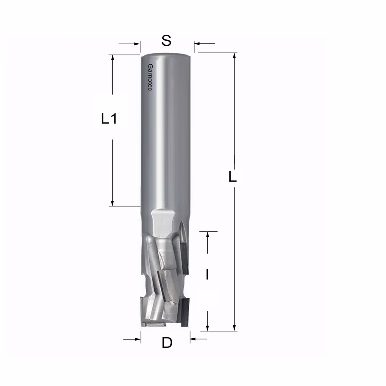 Fraise diamantée PCD Z2+2 Nesting