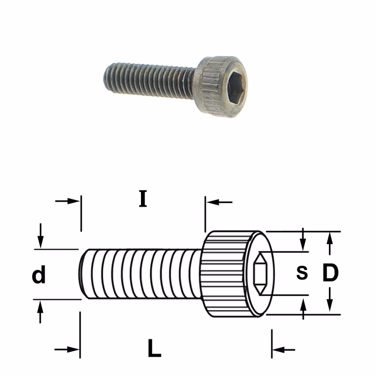 Boulon à tête hexagonale à tête ronde 990.053.00