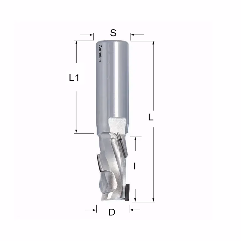 Fraise diamantée PCD Z1+1