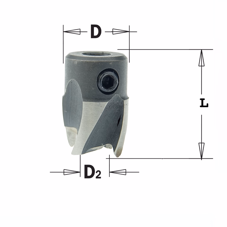 Fraisoirs adaptables D=25mm L=22mm · 531.082.31