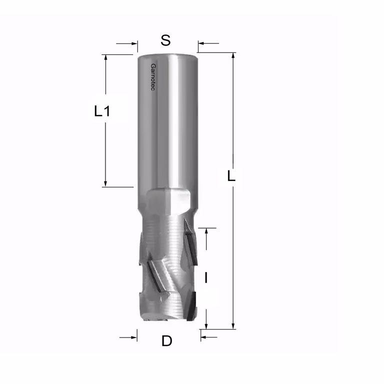 Fraise diamantée PCD Z2+2 Nesting PRO