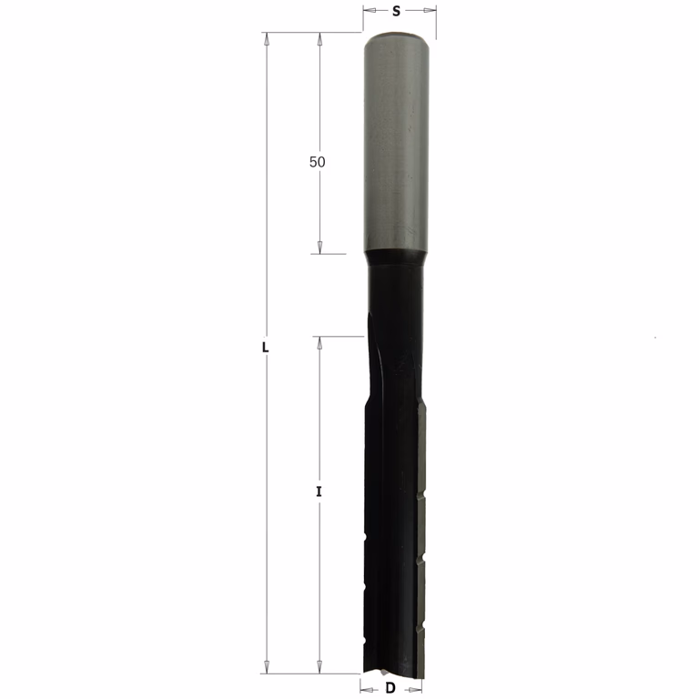 Mèche à mortaiser, gauche D=19mm S=16mm L=170mm I=115mm