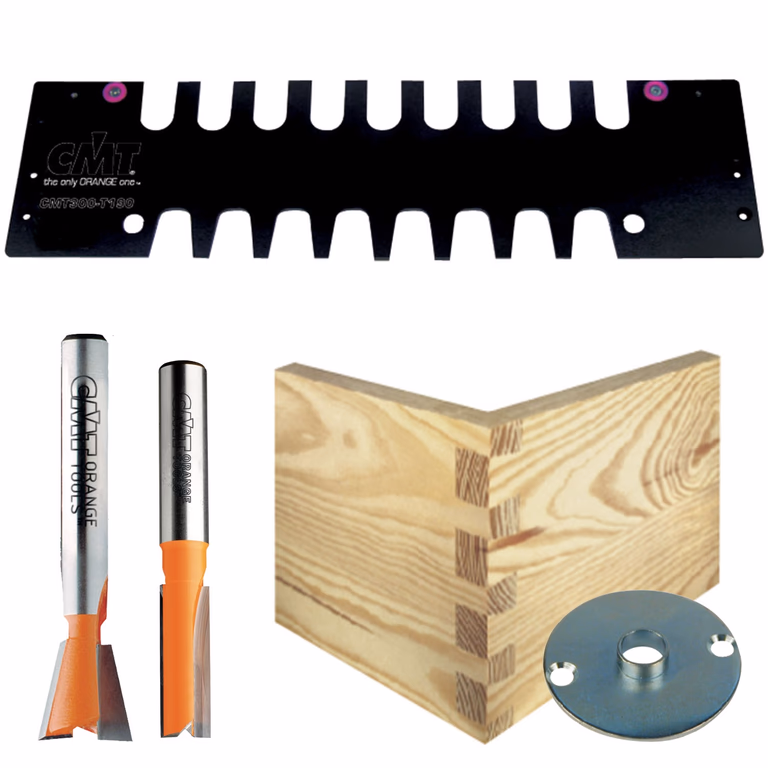 Queue d’aronde ouverte 300 mm, tige 12,7 · CMT300-T129-SET