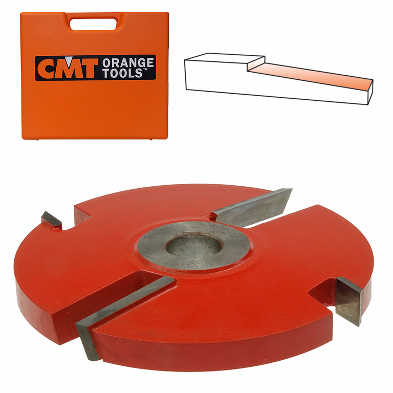 Porte-outils plate-bande D=180mm B=30mm Hd=65mm · TE601.01.DX.30.Z2+2