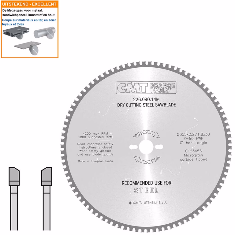 Lame de scie multi-circulaire HW 226.090.14M