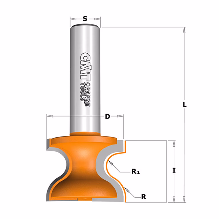 Fraise pour rebord de fenêtre, HW 955.805.11