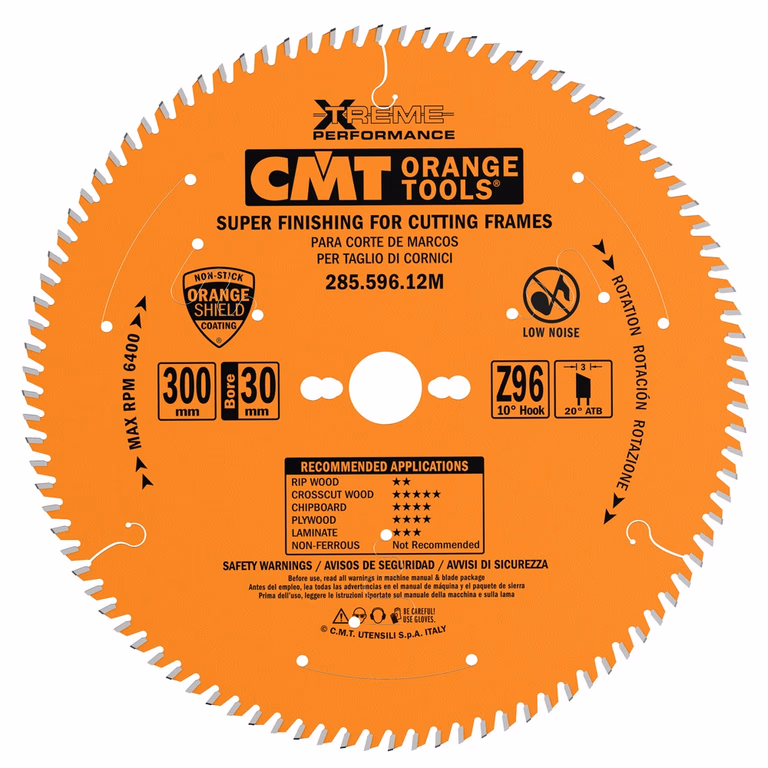 Lame pour abréviation superfine 285.596.12M