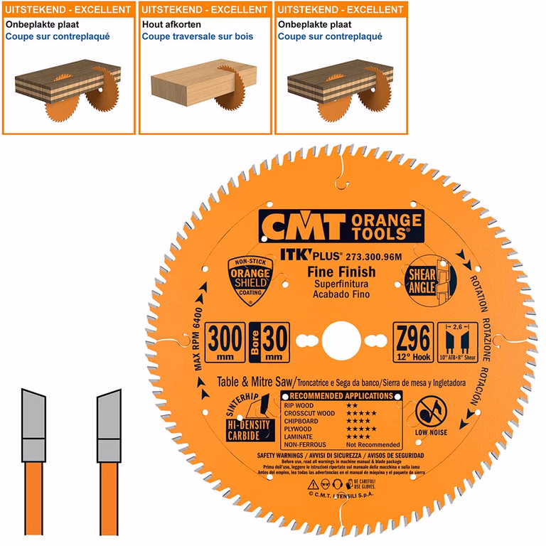 Lame de scie ultra fine pour abréviation superfine 273.300.96M